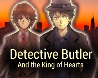 Detective Butler and the King of Hearts logo
